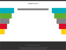 Tablet Screenshot of bayproxy.me